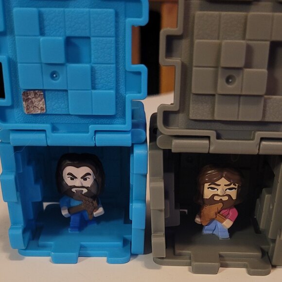 2025 McDonald's A MINECRAFT Movie Happy Meal Toy creeper villager mini verse - Picture 2 of 4